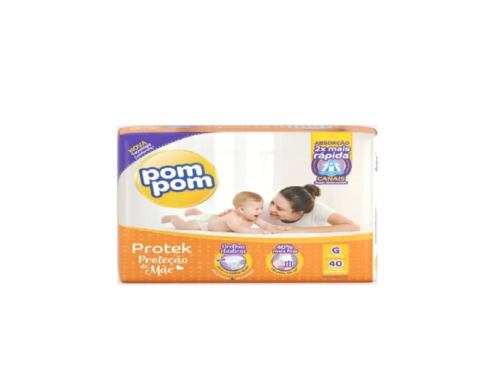 Fralda Pom Pom Protek Mega