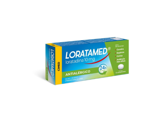 Loratadina Cimed c_12 comprimidos