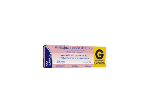 Nistatina + Óxido de Zinco Neo Química 60g